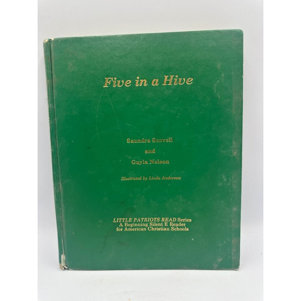 Five In A Hive Saundra Scovell Guyla Nelson 1986 Hardcover Silent E Reader